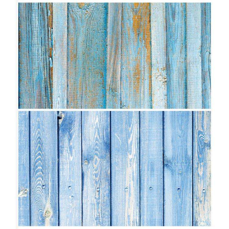 57 x 87cm Double-sided Photography Background Paper Shooting Props(23 Light Blue/Dark Blue)