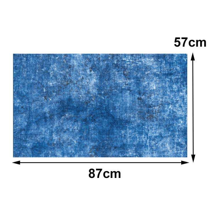 57 x 87cm Double-sided Photography Background Paper Shooting Props(08 Light Blue/Black)