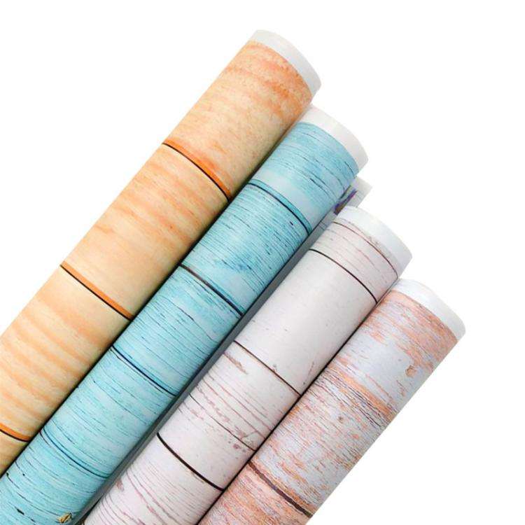 57 x 87cm Double-sided Photography Background Paper Shooting Props(08 Light Blue/Black)