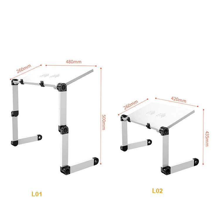 Oatsbasf Folding Computer Desk Laptop Stand Foldable Lifting Heightening Storage Portable Rack,St...