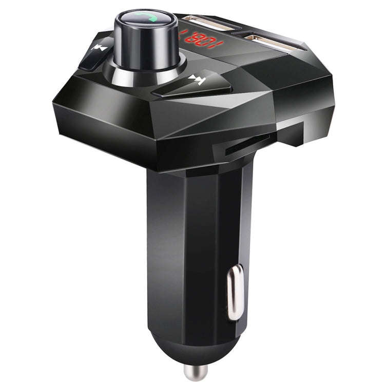 G18 Car Bluetooth Hands-Free MP3 Player Dual USB Bluetooth Charge FM Transmitter Bluetooth Receiv...
