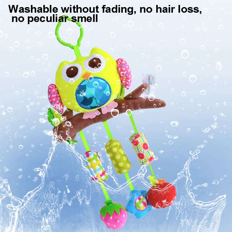 Cute Animal Wind Chimes Baby Toy 0-1 Year Old Bed Hanging Grip Baby Bed Bell(Elephant)