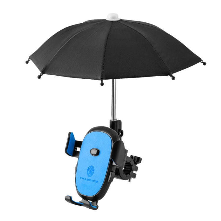 CYCLINGBOX BG-2935 Bicycle Mobile Phone Bracket With Umbrella Waterproof Navigation Electric Car ...