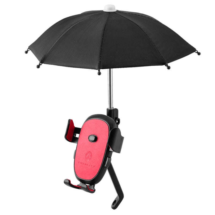 CYCLINGBOX BG-2935 Bicycle Mobile Phone Bracket With Umbrella Waterproof Navigation Electric Car ...