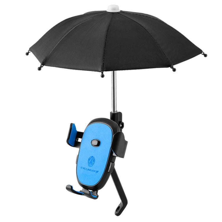 CYCLINGBOX BG-2935 Bicycle Mobile Phone Bracket With Umbrella Waterproof Navigation Electric Car ...