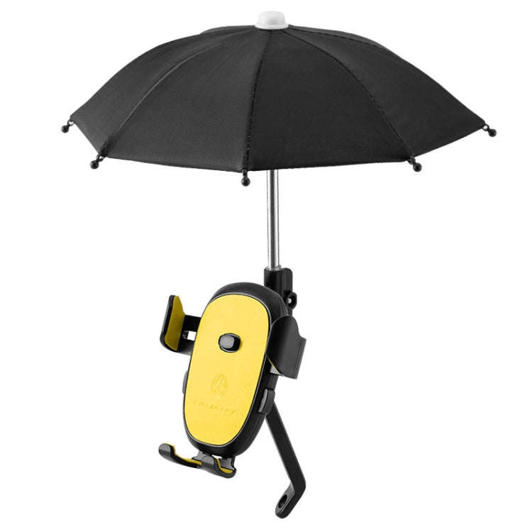 CYCLINGBOX BG-2935 Bicycle Mobile Phone Bracket With Umbrella Waterproof Navigation Electric Car ...