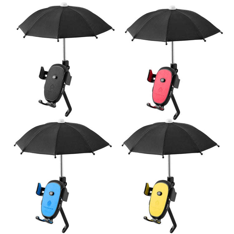 CYCLINGBOX BG-2935 Bicycle Mobile Phone Bracket With Umbrella Waterproof Navigation Electric Car ...