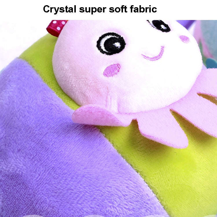 Three-dimensional Animal Baby Music Pull Bell Cloth Ball Bed Hanging Toy Baby Comfort Plush Bed B...