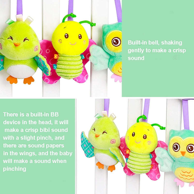 0-1 Year Old Baby Toys Newborn Baby Animal Lathe Hanging Early Education Teaching Aids(Sky Series...