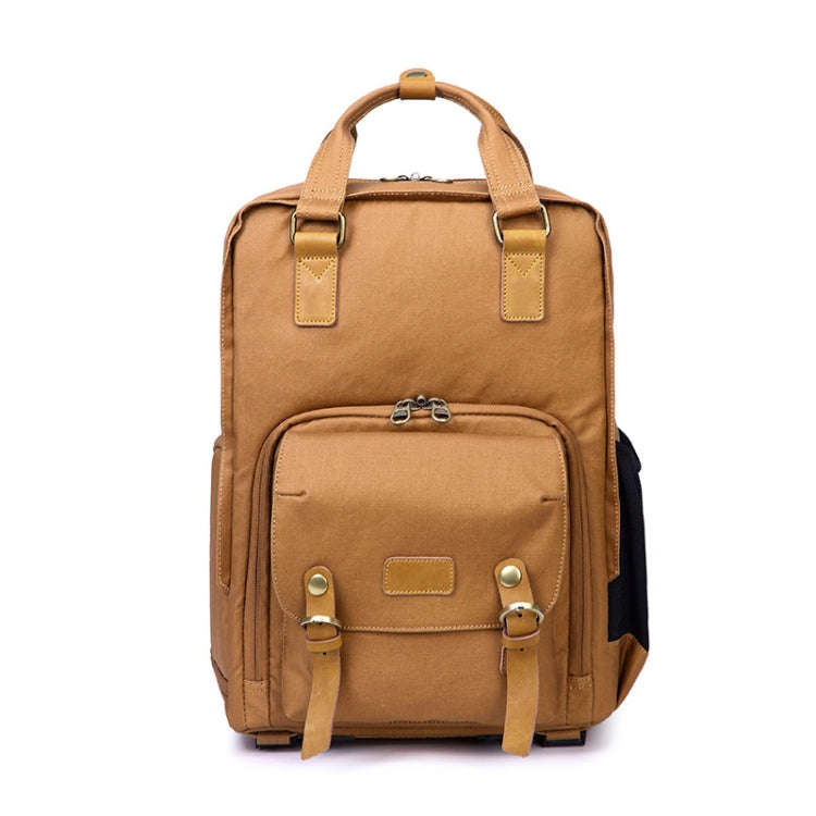 272 Wearable Shoulder Camera Bag Waterproof SLR Digital Camera Bag(Khaki)