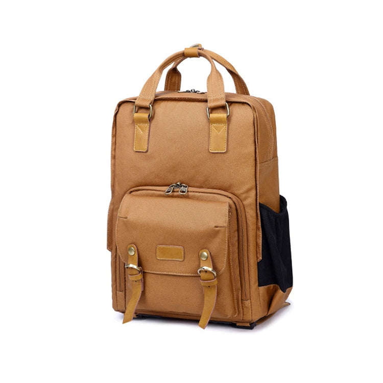 272 Wearable Shoulder Camera Bag Waterproof SLR Digital Camera Bag(Khaki)