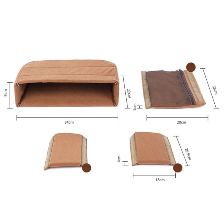 006 SLR Camera Bag Thickened Digital Camera Liner Bag(Brown)