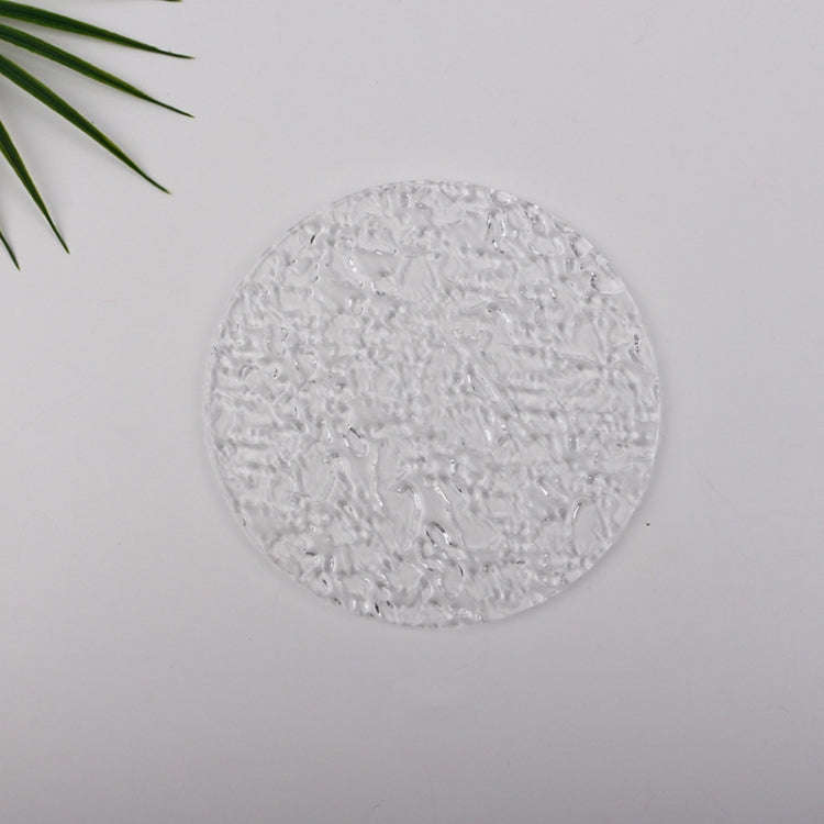 Round Diameter 15cm Acrylic Texture Background Board Photo Props Decorative Geometric Ornaments(W...
