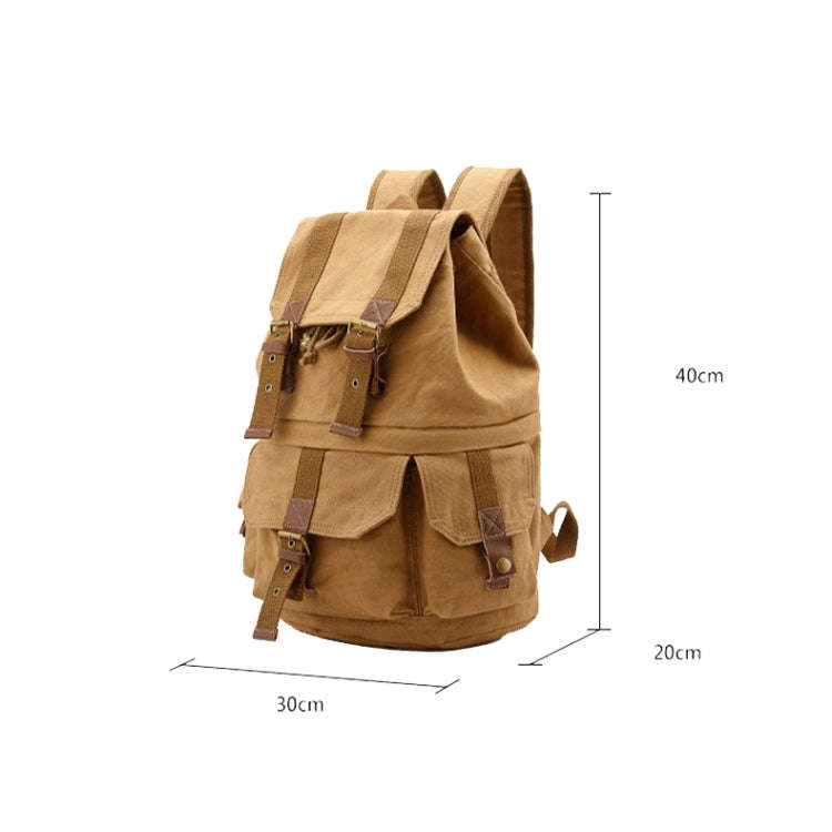 FB-1235-32 SLR Camera Canvas Bag Casual Shoulder Digital Bag(Green)