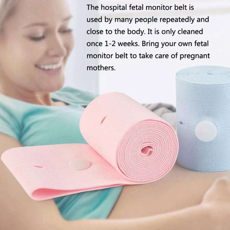 TH20150808 Fetal Monitoring Belt Widened Pregnant Women Check-up Adjustable Buttonhole Elastic St...