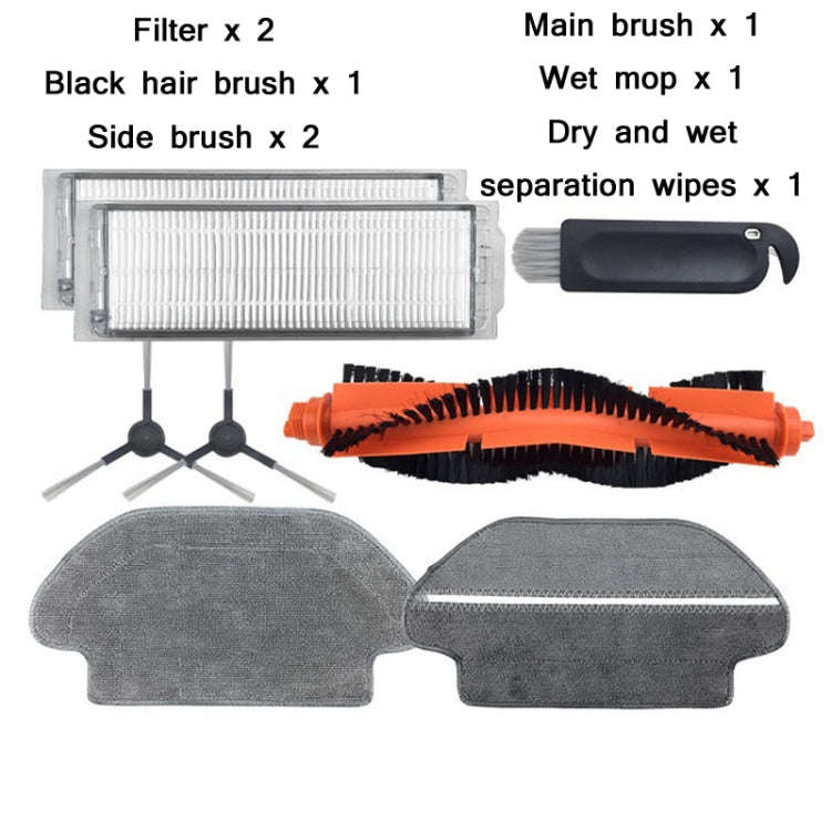 8PCS/Set Sweep And Mop Machine Accessories For Mijia STYJ02YM / VXVC01-JG