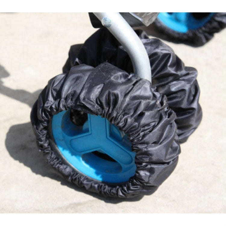 Household Dust-proof And Dirty-proof Wheel Cover Baby Wheel Cover, Size:S(Black)