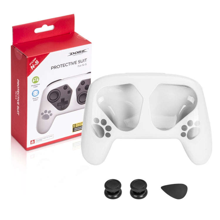 DOBE TNS-1171 Gamepad Protection Set Handle Protective Case + Rocker Cap For Nintendo Switch Pro(...
