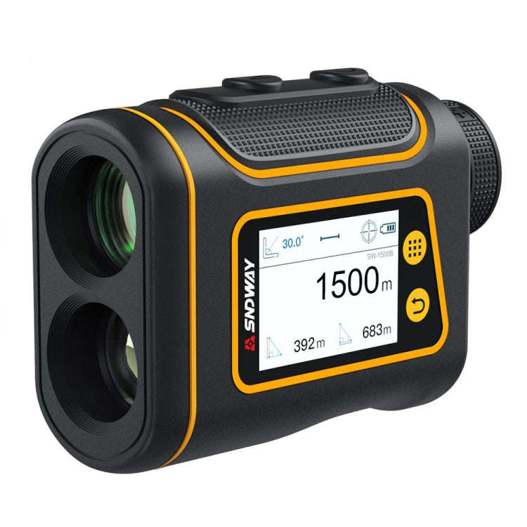 SNDWAY Rangefinder Instrument Outdoor Telescope Golf Measuring Instrument, Model: SW1500B 1500m