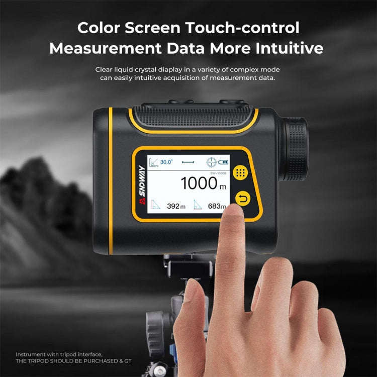 SNDWAY Rangefinder Instrument Outdoor Telescope Golf Measuring Instrument, Model: SW1500B 1500m