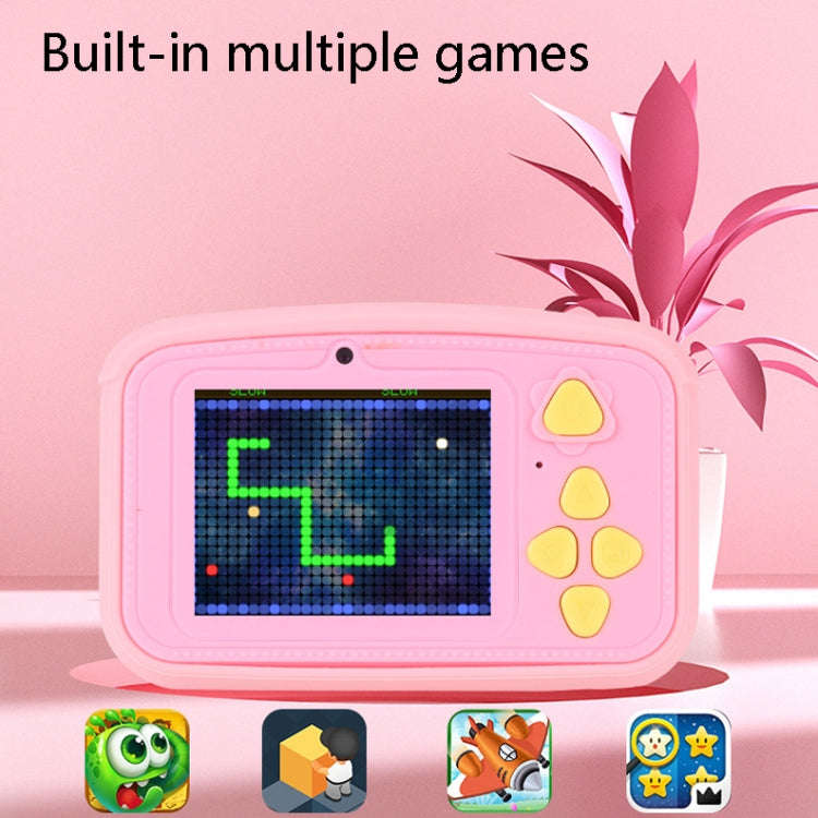 V8 2.0 Inch HD Screen Mini Children Camera Digital Camera Toy(Pink)