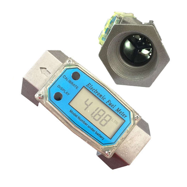 BD-H01 Electronic Display Turbine Flow Meter Metering Diesel Kerosene Methanol Urea Flow Meter Co...
