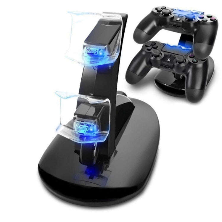 Controller Charger Dock LED Dual USB PS4 Charging Stand Station Cradle for Sony Playstation 4 PS4...