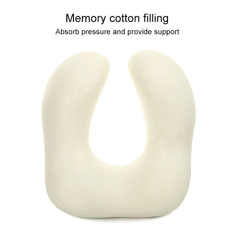 Magnetic Memory Foam U-shaped Pillow Suitable for Travel Solid Pillows(Gray)