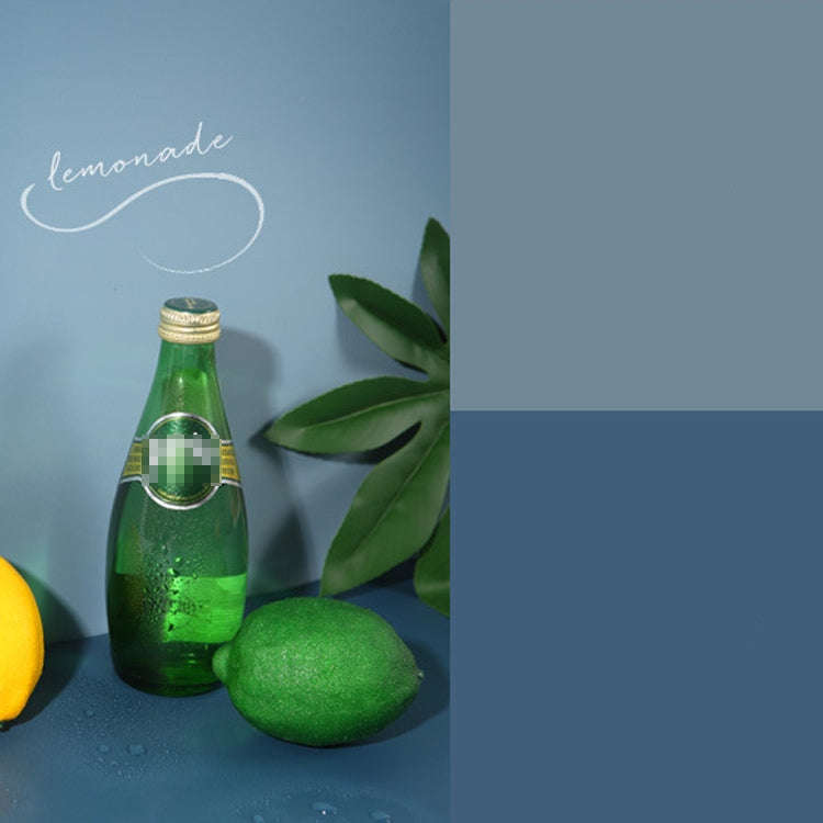 Double-Sided Photo Background Paper Thickening Morandi Series Shoot Props(Blue Series (Light+Dark))