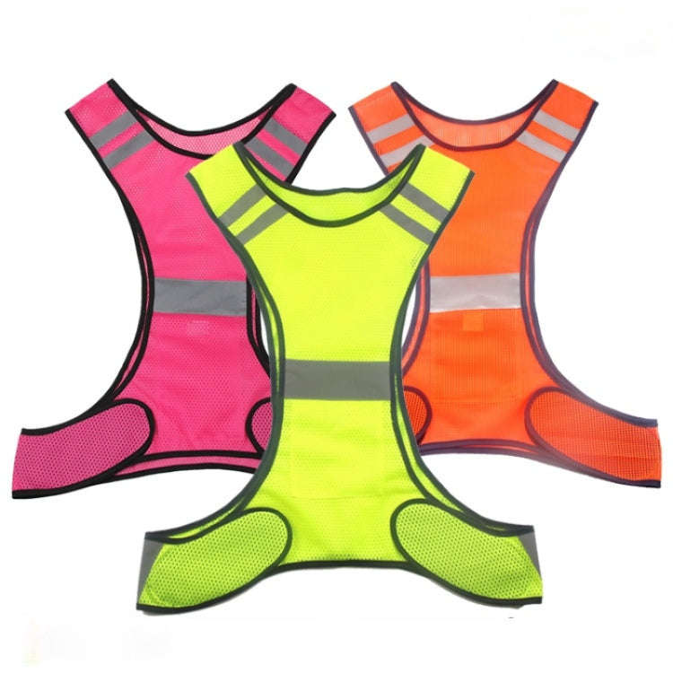 Sports Reflective Vest Night Running Outdoor Reflective Clothing Traffic Safety Reflective Vest,S...
