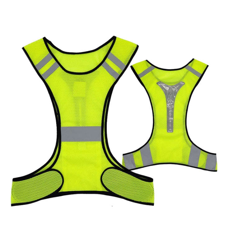 Sports Reflective Vest Night Running Outdoor Reflective Clothing Traffic Safety Reflective Vest,S...