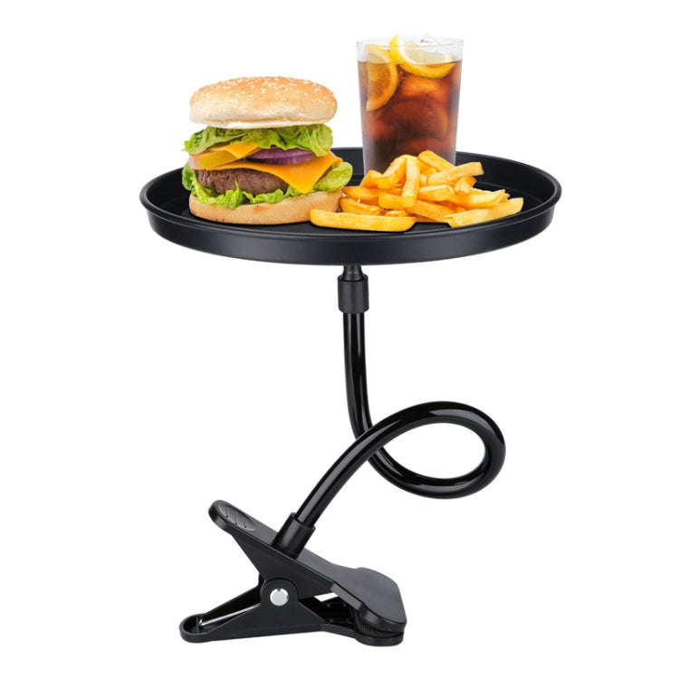 YP-106 Convenient Car PC Tray Car Lazy People Beverage Table(White)