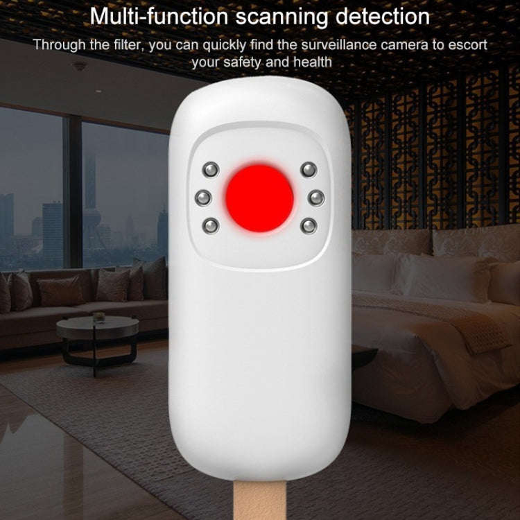 T6 Infrared Wireless Signal Detector Multi-Function Handheld Scanning Detector Anti-Monitoring An...