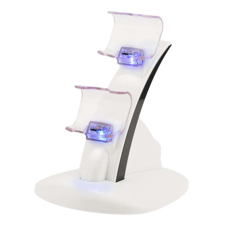 IPLAY LED Micro Dual Controller Holder Charger 2 LED Micro USB Handle Fast Charging Dock Station ...