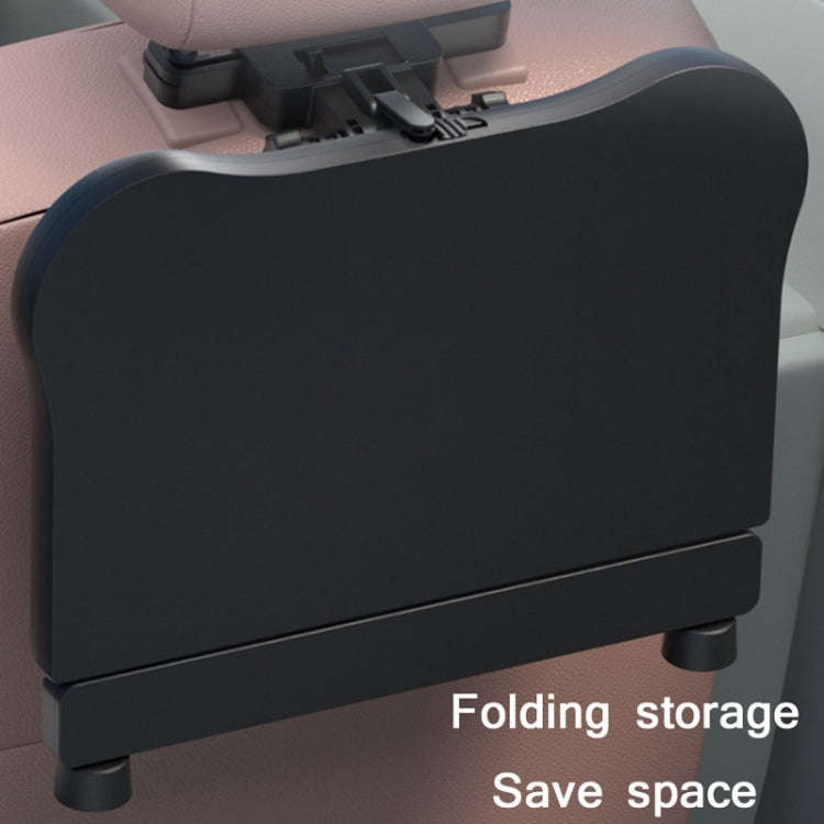 Car Seat Back 360 Degree Rotating Dining Table Board Multifunctional Folding Beverage Computer Ra...