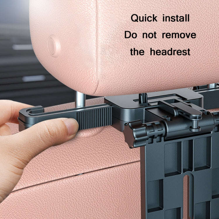 Car Seat Back 360 Degree Rotating Dining Table Board Multifunctional Folding Beverage Computer Ra...