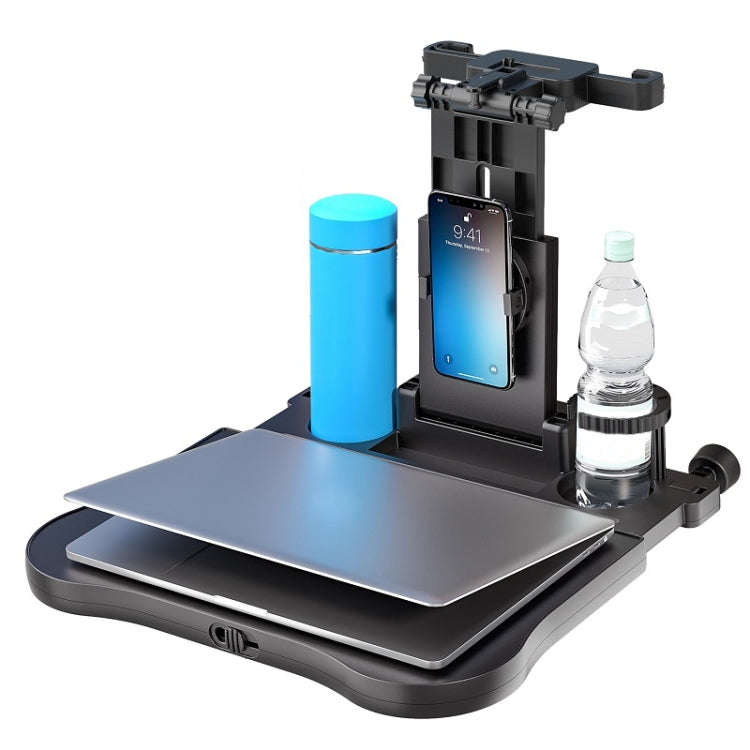 Car Seat Back 360 Degree Rotating Dining Table Board Multifunctional Folding Beverage Computer Ra...