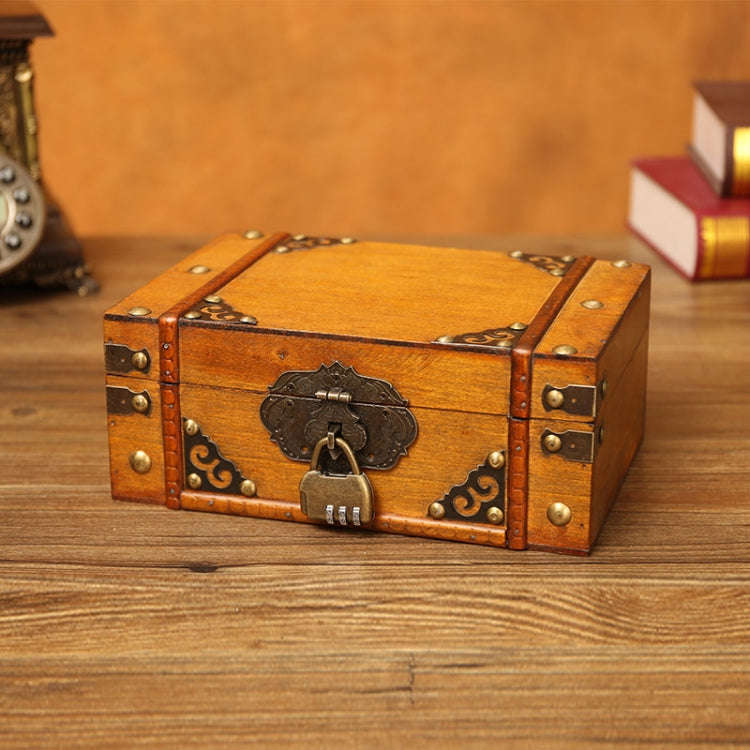 Antique Distressed Cosmetic Storage Box Dressing Table Props For Shooting ScenesSpecification...