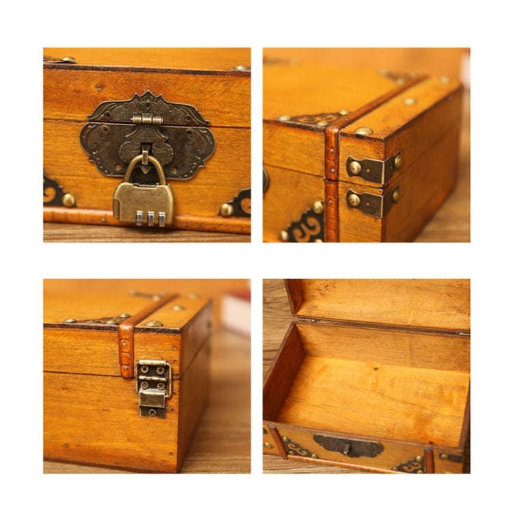 Antique Distressed Cosmetic Storage Box Dressing Table Props For Shooting ScenesSpecification...