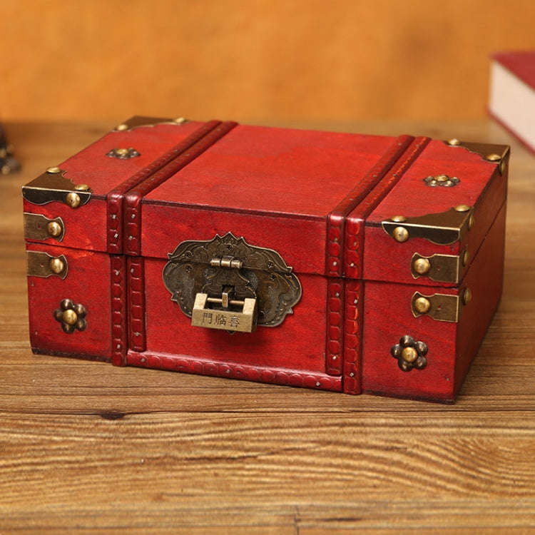 Antique Distressed Cosmetic Storage Box Dressing Table Props For Shooting ScenesSpecification...