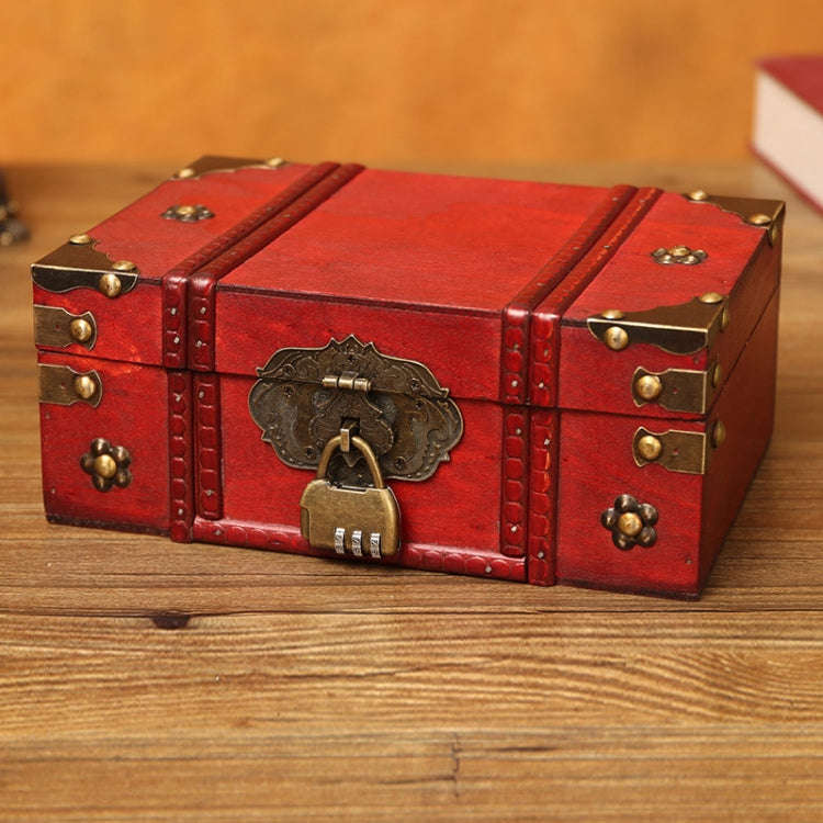 Antique Distressed Cosmetic Storage Box Dressing Table Props For Shooting ScenesSpecification...