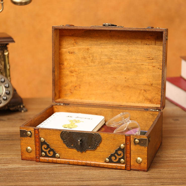 Antique Distressed Cosmetic Storage Box Dressing Table Props For Shooting ScenesSpecification...