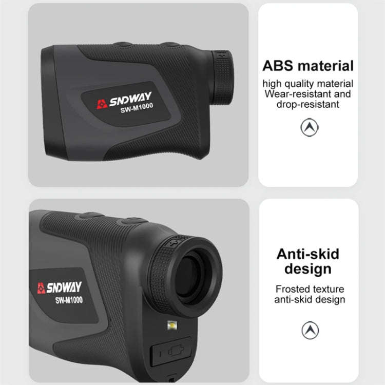 SNDWAY Telescope Golf Rangefinder Handheld Outdoor Altitude Angle Rangefinder, Model: SW-M700 700m