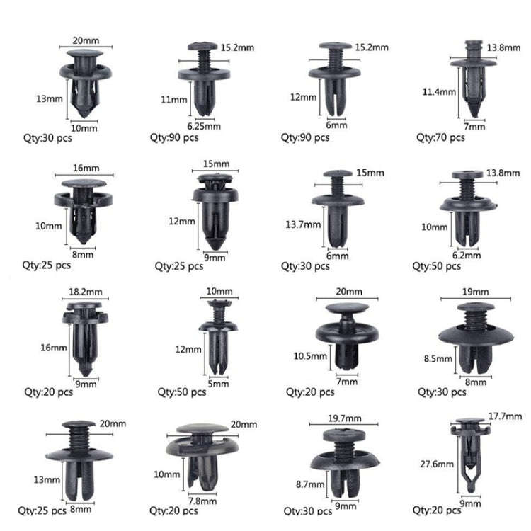 620 in 1 Buckle 16 Kinds Of Automobile Repair Parts