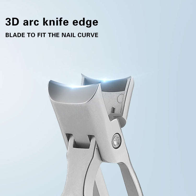 Stainless Steel Large Anti-Fly Splattering Nail Knife Large Opening Nail Cutting(Colorful)