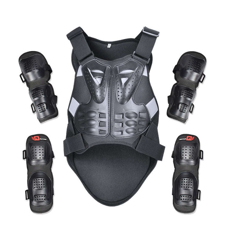 GHOST RACING GR-HJY08 Motorcycle Adult Protective Gear Anti-Fall Riding Clothes Hard Shell Protec...