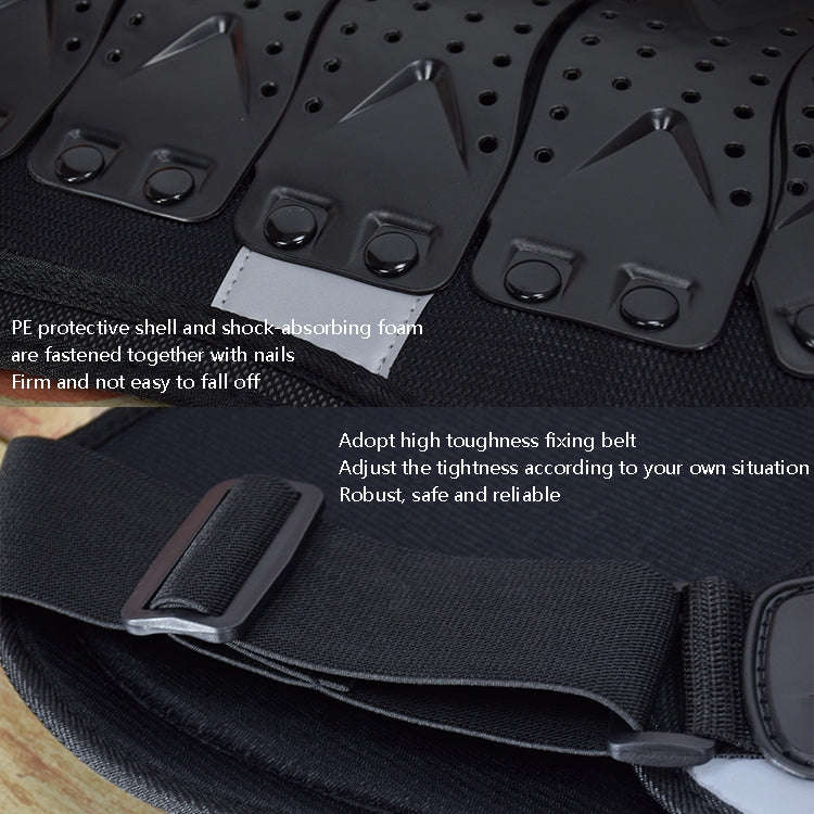 GHOST RACING GR-HJY08 Motorcycle Adult Protective Gear Anti-Fall Riding Clothes Hard Shell Protec...
