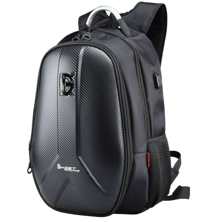 GHOST RACING GR-BB02 Men Motorcycle Riding Backpack Helmet Hard Shell Backpack Locomotive Travel ...