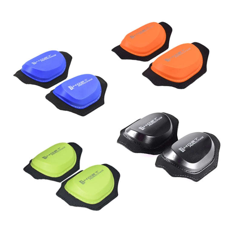 GHOST RACING GR-MB01 Motorcycle Protective Gear Knee Protective Abrasion(Fluorescent Green)
