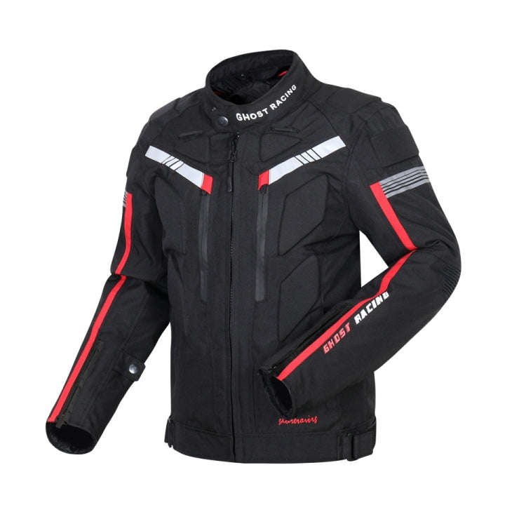 GHOST RACING GR-Y07 Motorcycle Cycling Jacket Four Seasons Locomotive Racing Anti-Fall Cloth, Siz...